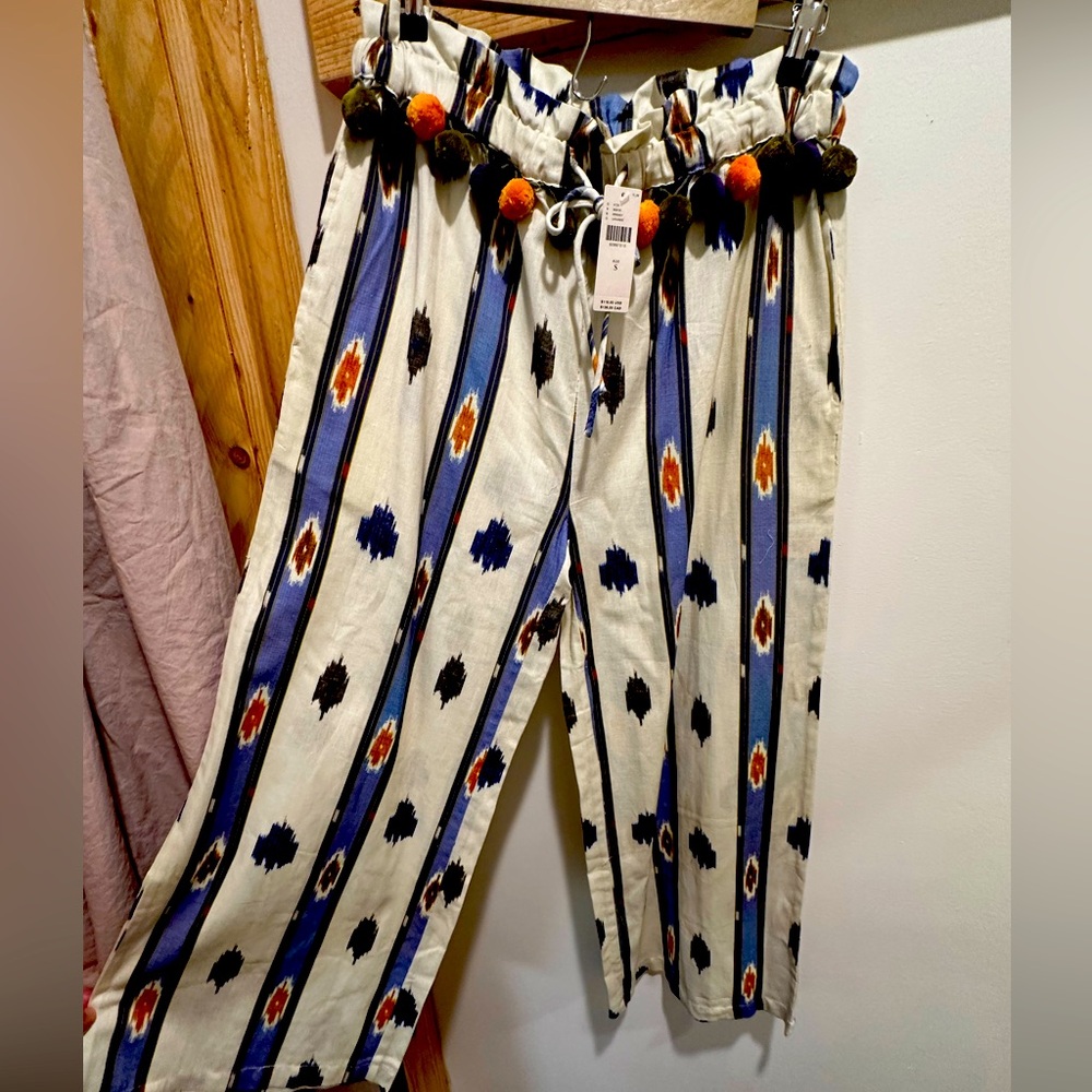 Anthropologie Ollie  pants women’s size small. Brand new.